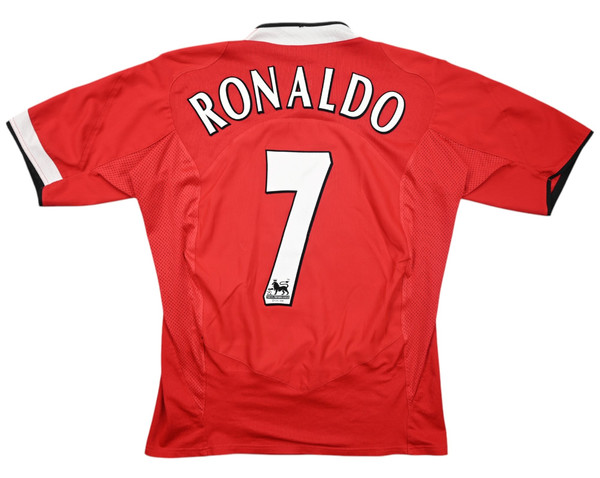 2004-06 MANCHESTER UNITED *RONALDO* SHIRT M