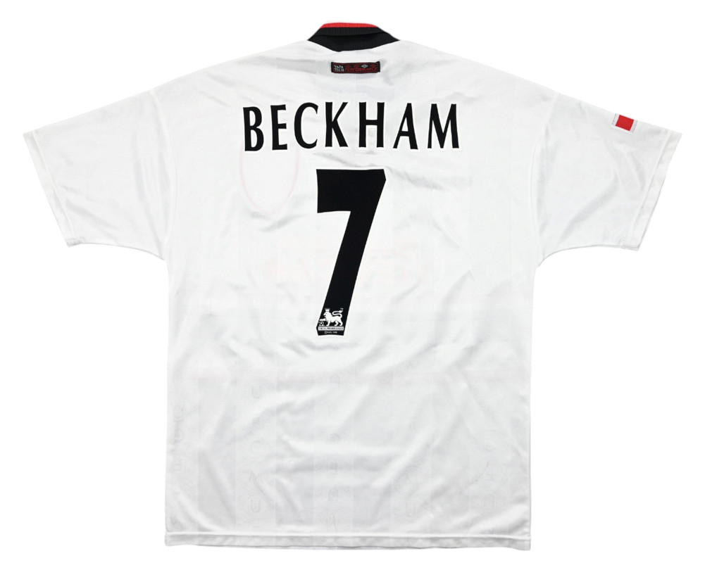 1997-99 MANCHESTER UNITED *BECKHAM* KOSZULKA L