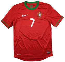 2012-13 PORTUGAL *RONALDO* SHIRT S