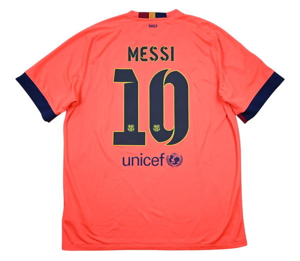 2014-15 BARCELONA *MESSI* SHIRT XL
