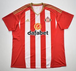 2016-17 SUNDERLAND SHIRT 2XL