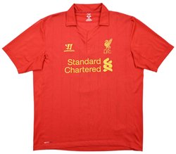 2012-13 LIVERPOOL *GERRARD* SHIRT XL