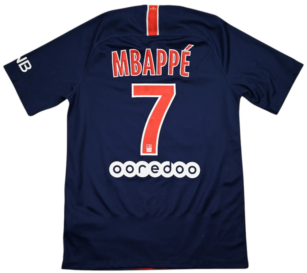 2018-19 PARIS SAINT-GERMAIN *MBAPPE* KOSZULKA S