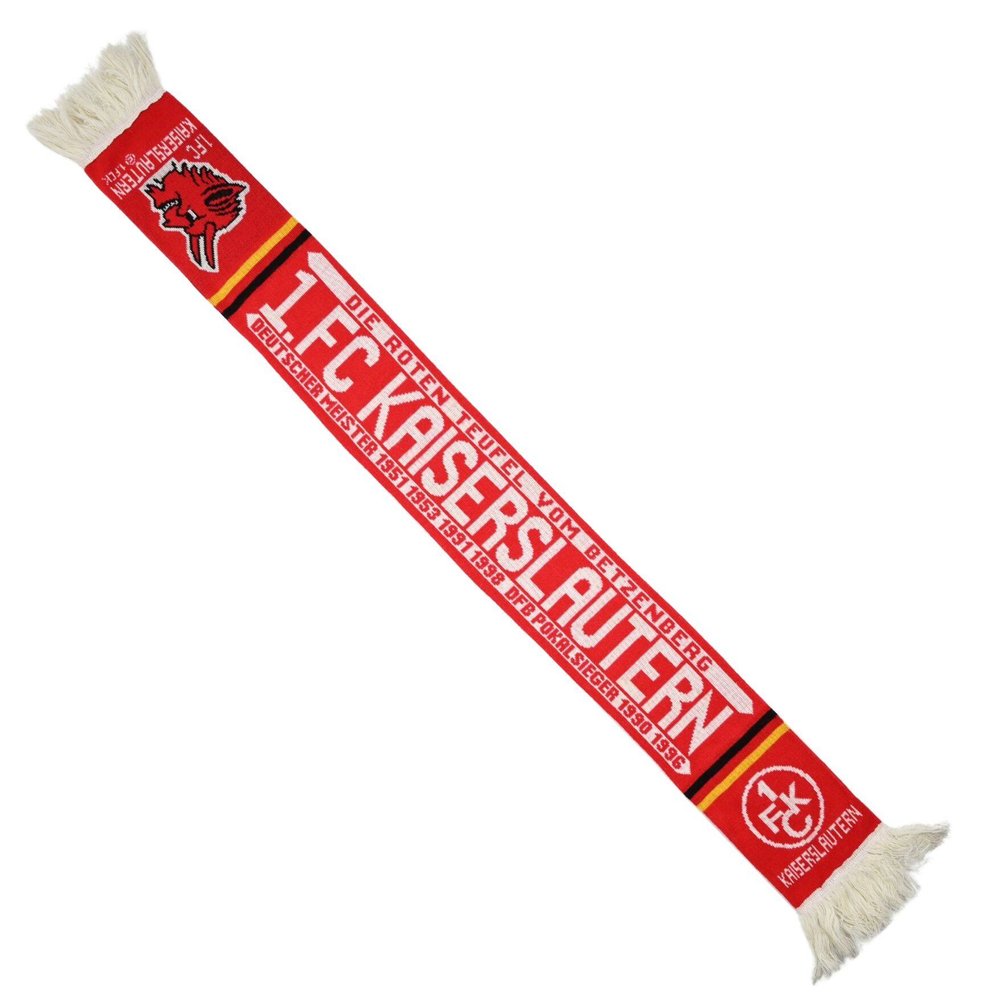 1. FC KAISERSLAUTERN DIE ROTEN TEUFEL VOM BETZENBERG SCARF