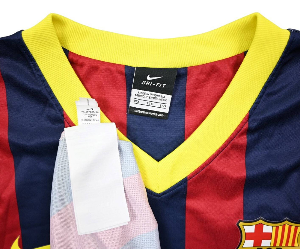 2013-14 FC BARCELONA *MESSI* BASIC KOSZULKA 2XL