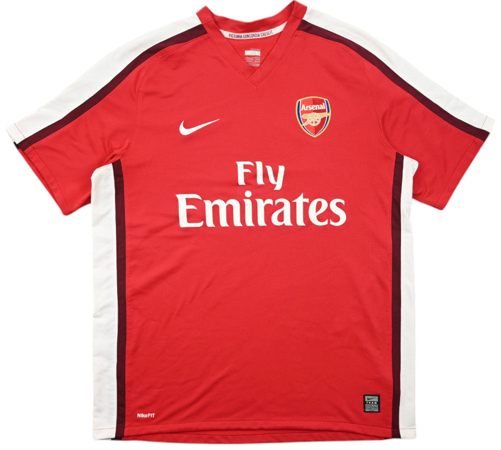 2008-10 ARSENAL *ROSICKY* SHIRT L
