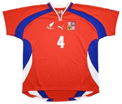 2000-02 CZECH REPUBLIC *NEDVED* SHIRT XL