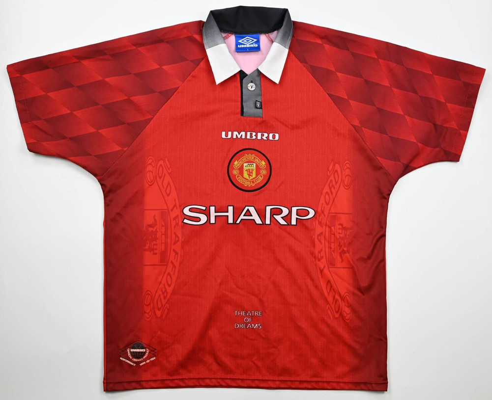 1996-98 MANCHESTER UNITED *CANTONA* KOSZULKA L