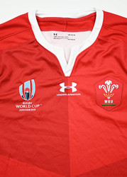 WALES RUGBY UNDER ARMOUR SHIRT L