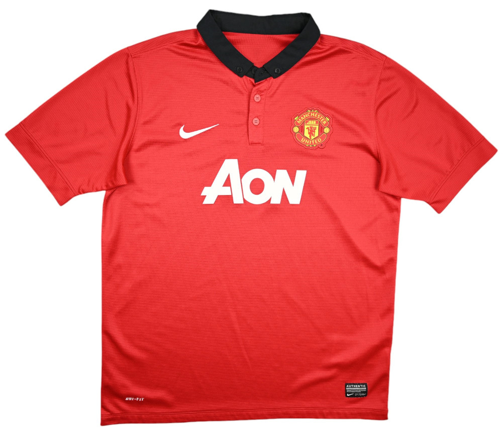 2013-14 MANCHESTER UNITED SHIRT XL. BOYS