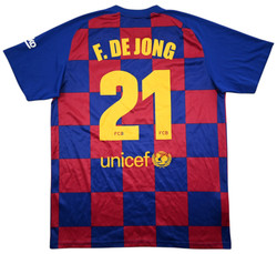 2019-20 BARCELONA *F. DE JONG* KOSZULKA M