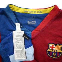 2006-07 FC BARCELONA SHIRT XL. BOYS