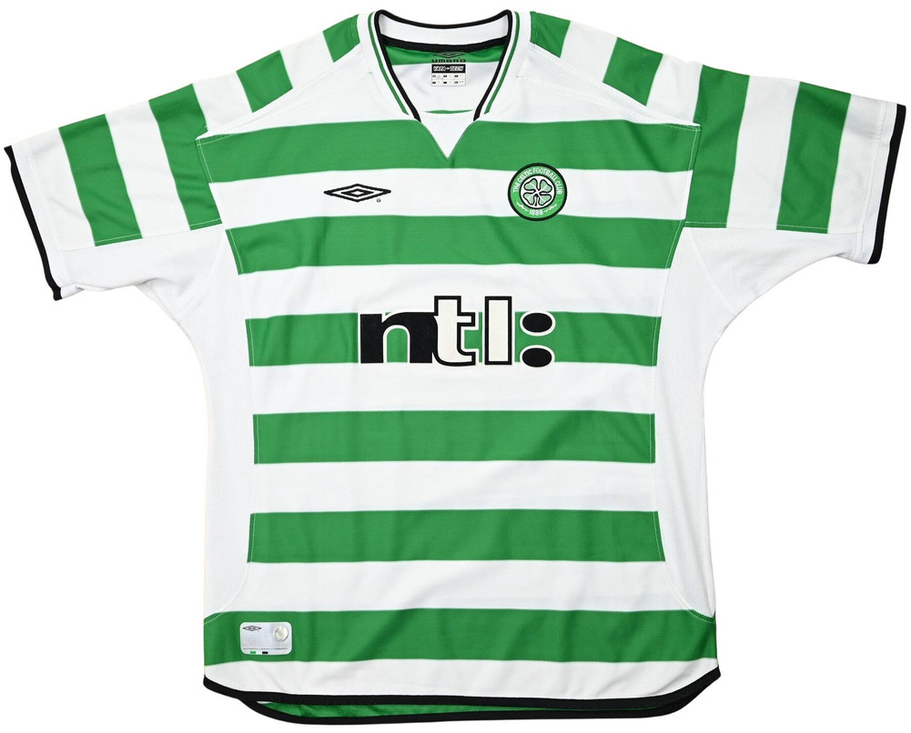 2001-03 CELTIC GLASGOW SHIRT XL
