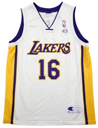 LOS ANGELES LAKERS *GASOL* NBA SHIRT L