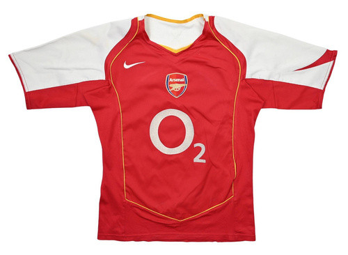 2004-05 ARSENAL LONDON SHIRT S