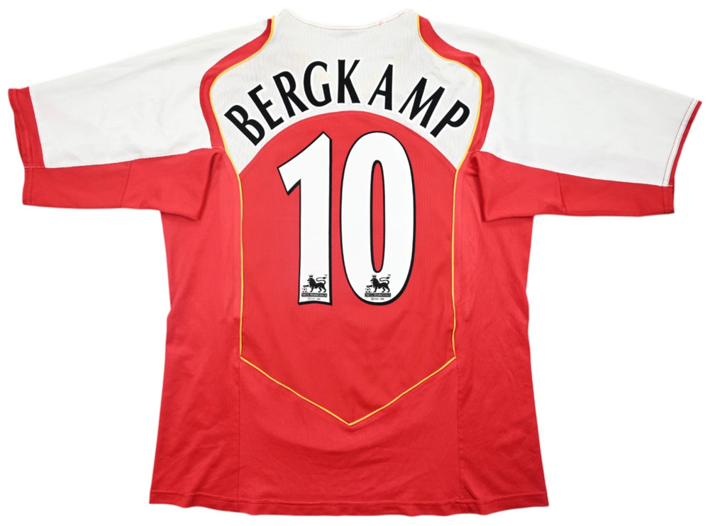2004-05 ARSENAL *BERGKAMP* KOSZULKA L