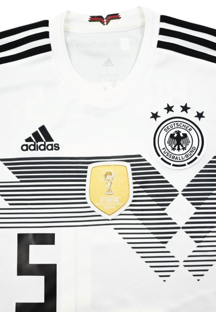 2018-19 GERMANY *HUMMELS* SHIRT L 