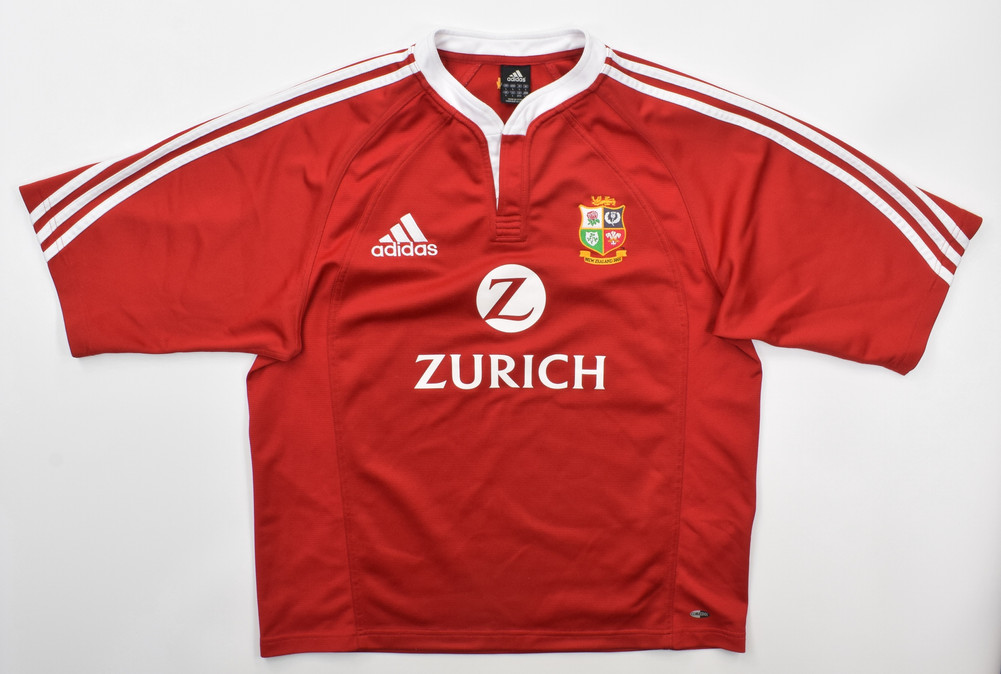 BRITISH AND IRISH LIONS RUGBY  SHIRT L