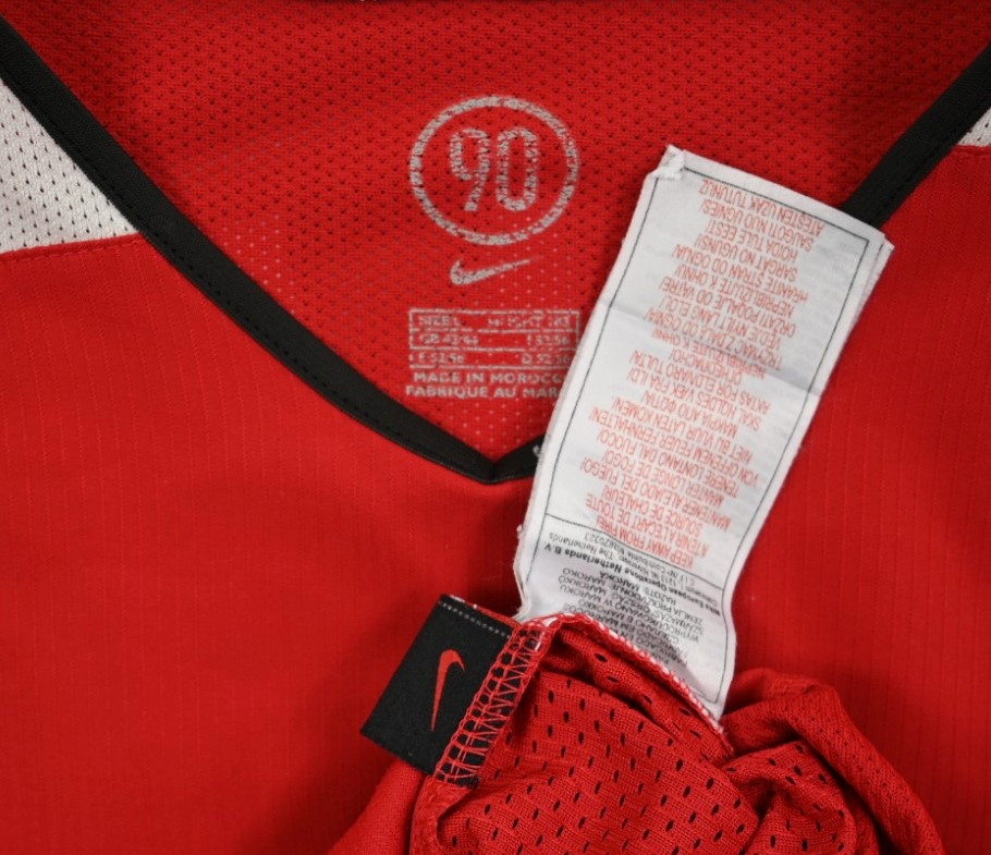 2004-06 MANCHESTER UNITED *RONALDO* SHIRT L