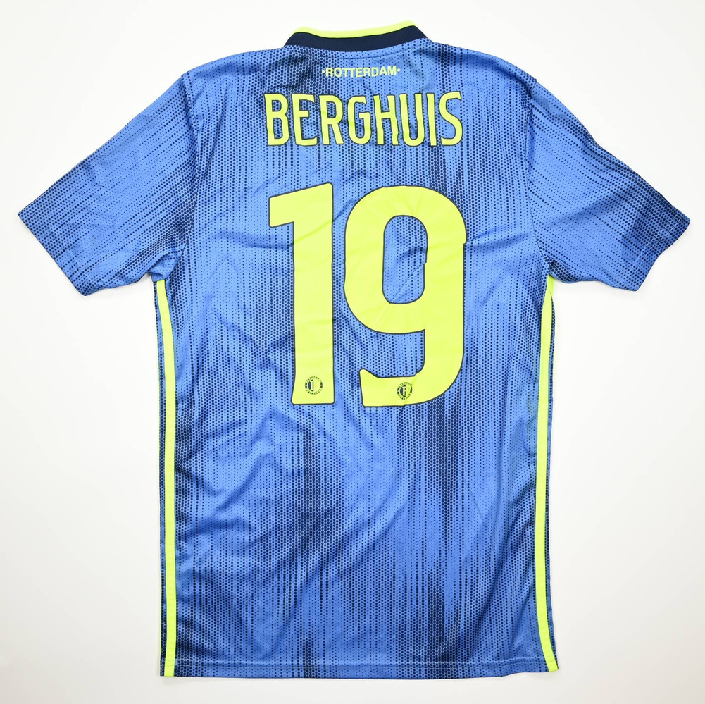 2019-20 FEYENOORD ROTTERDAM *BERGHUIS* KOSZULKA S