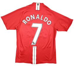 2007-09 MANCHESTER UNITED *RONALDO* KOSZULKA S