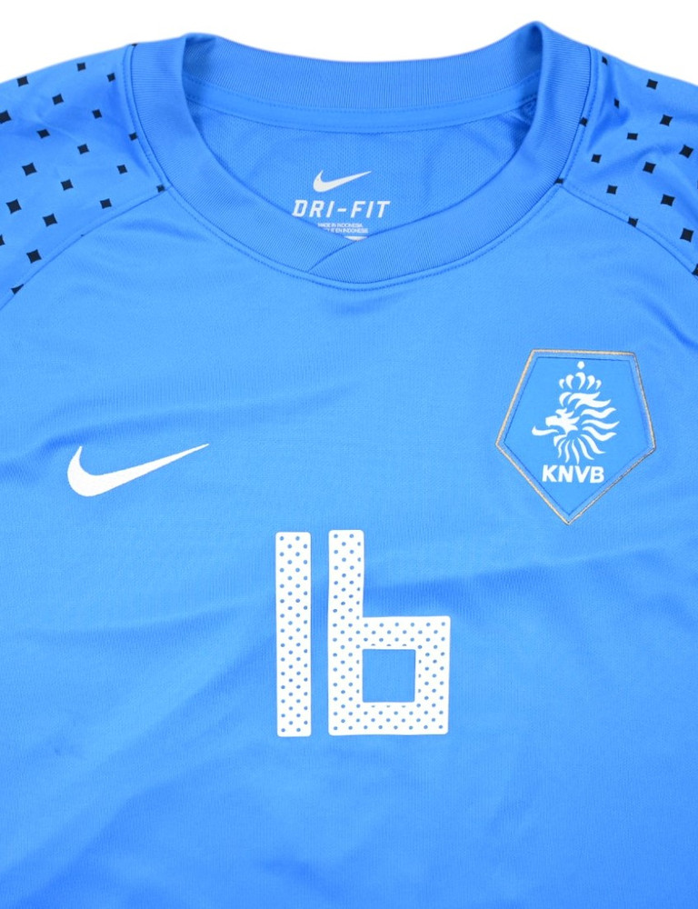 2010-12 NETHERLANDS *BAKKER* GK PLEYER ISSUE LONGSLEEVE KOSZULKA XL