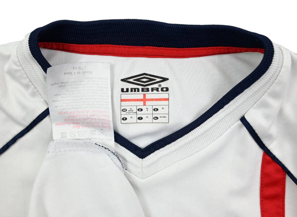 2001-03 ENGLAND SHIRT XL