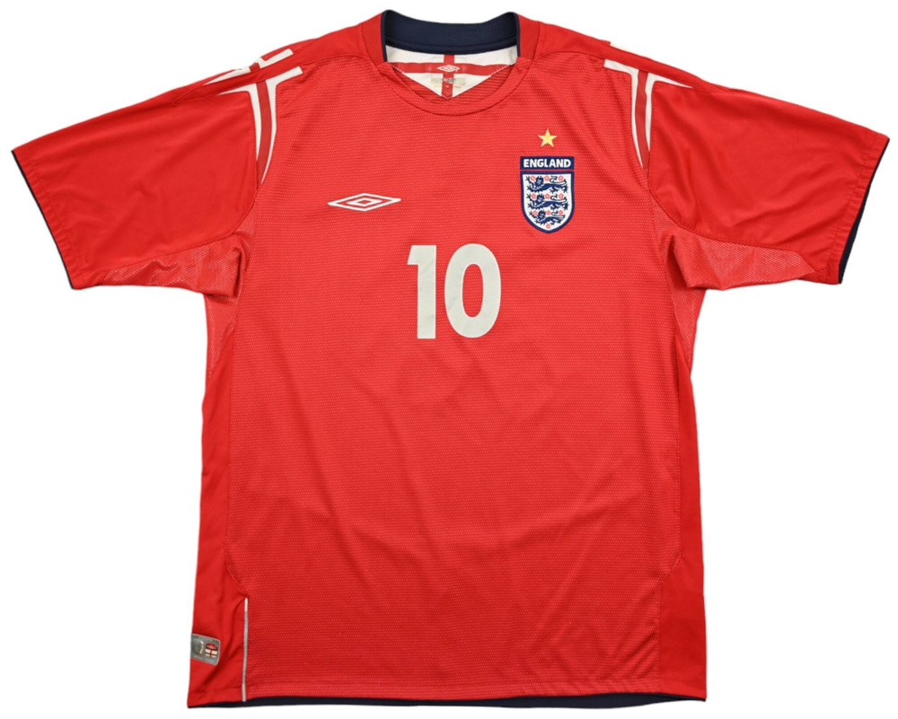 2004-06 ENGLAND *OWEN* SHIRT M