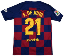 2019-20 FC BARCELONA *F. DE JONG* KOSZULKA XL. BOYS