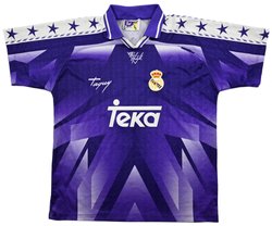 1996-97 REAL MADRID *SUKER* SHIRT XL