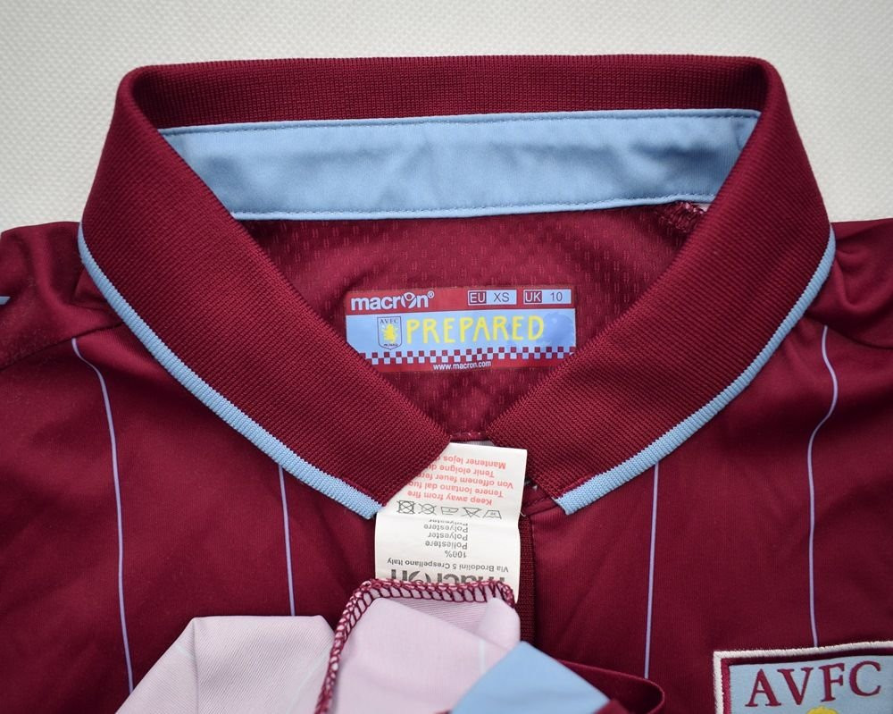2014-15 ASTON VILLA SHIRT XS