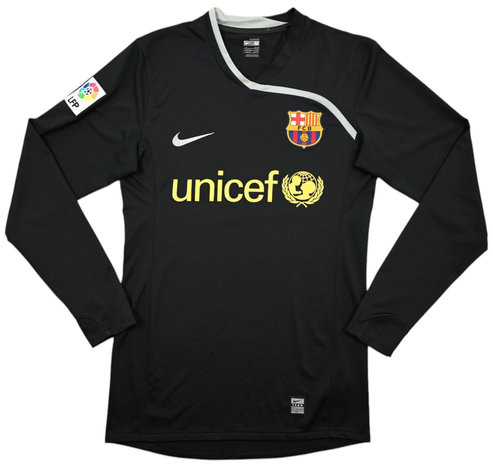 2008-09 BARCELONA GOALKEEPER LONGSLEEVE SHIRT M