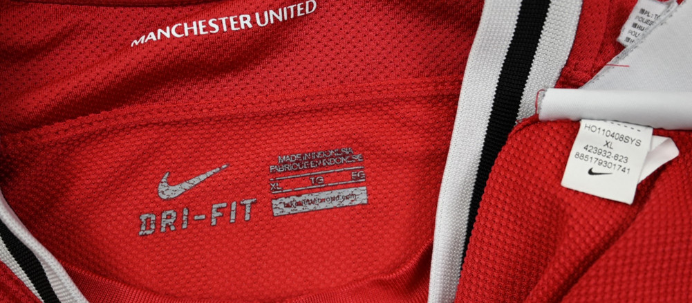 2011-12 MANCHESTER UNITED *JONES* KOSZULKA XL
