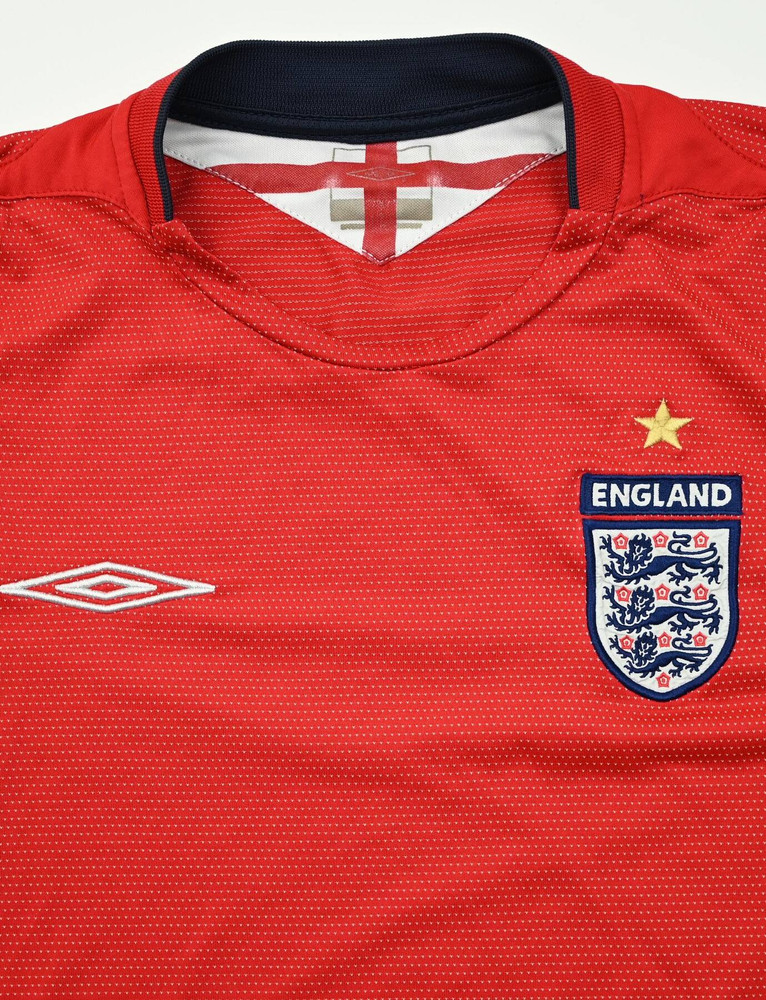 2004-06 ENGLAND LONGSLEEVE S