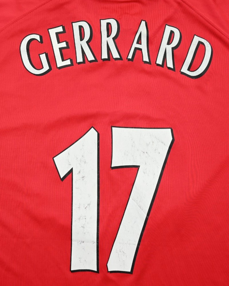 2001-03 LIVERPOOL *GERRARD* SHIRT XL