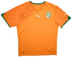 2010-11 IVORY COAST SHIRT L