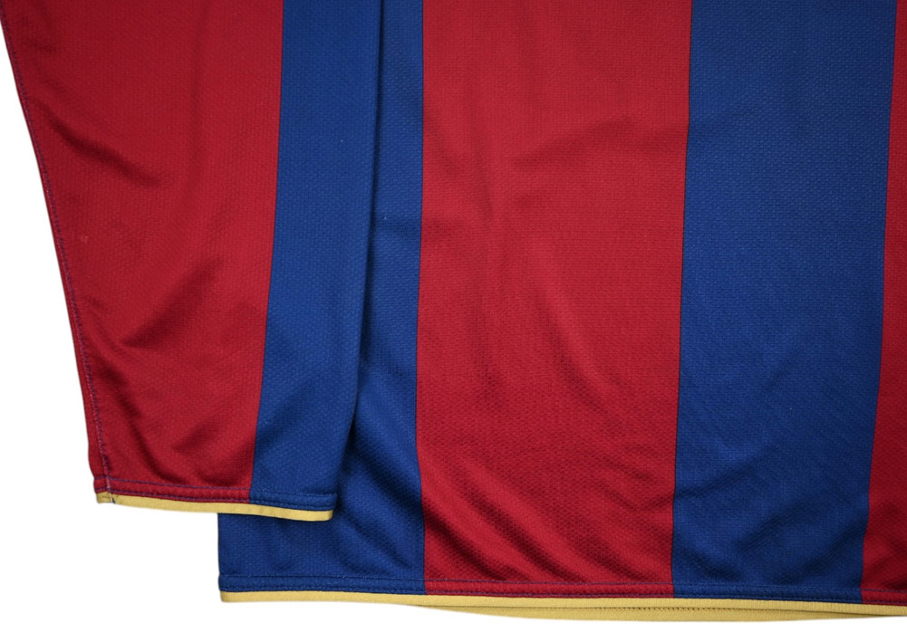 2007-08 BARCELONA *RONALDINHO* PLAYER ISSUE LONGSLEEVE SHIRTL