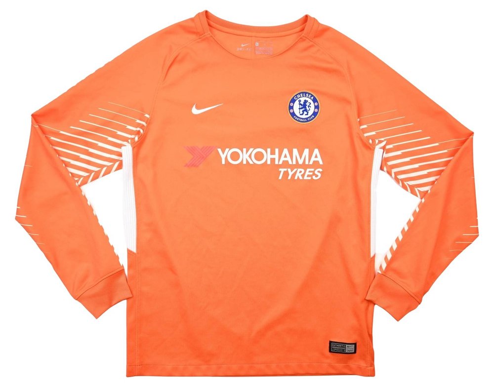 2017-18 CHELSEA LONDON GOALKEEPER LONGSLEEVE SHIRT L. BOYS