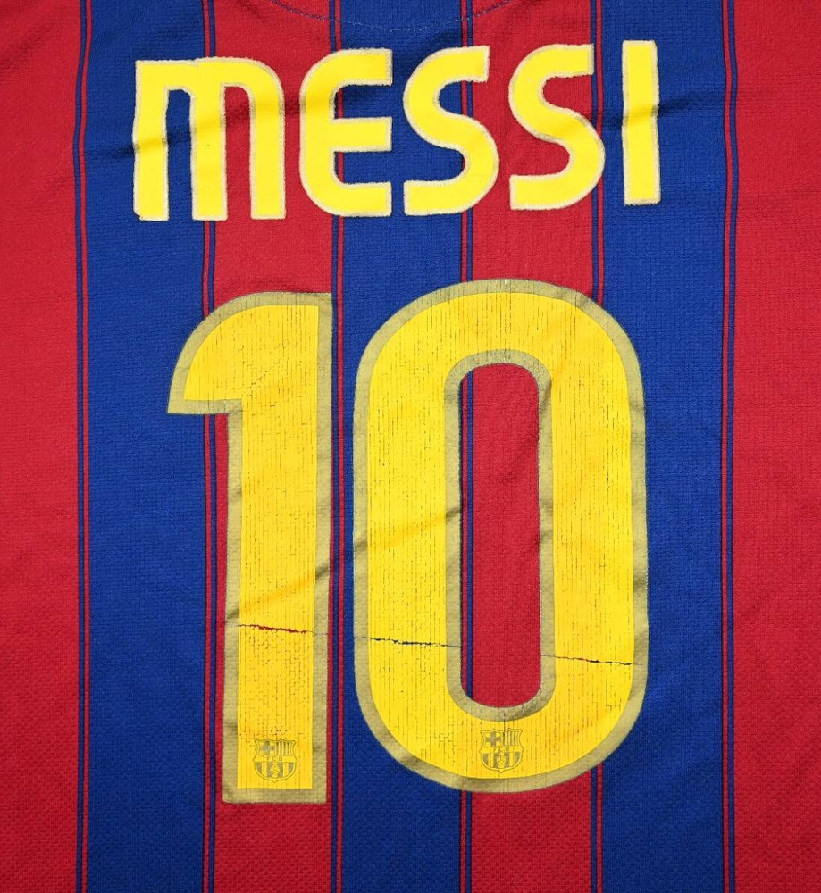 2009-10 FC BARCELONA *MESSI* SHIRT S