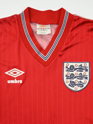 1984-87 ENGLAND SHIRT XS. BOYS