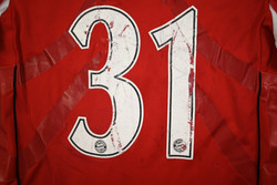 2010-11 BAYERN MUNCHEN *SCHWEINSTEIGER* PLAYER ISSUE KOSZULKA L