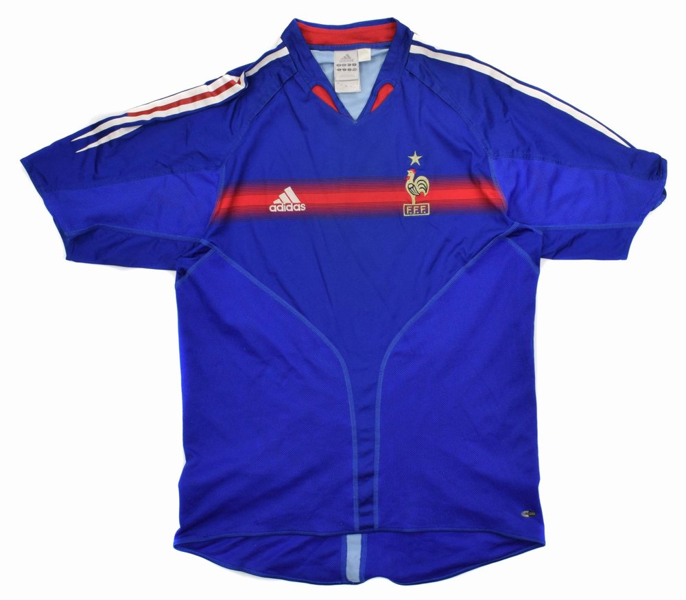 2004-06 FRANCE SHIRT L