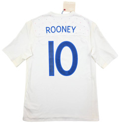 2011-12 ENGLAND *ROONEY* SHIRT M