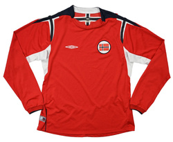 2004-06 NORWAY LONGSLEEVE SHIRT XL.BOYS