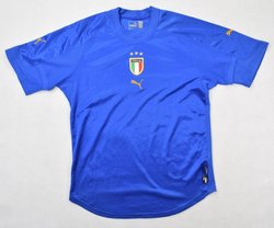 2004-06 ITALY SHIRT L