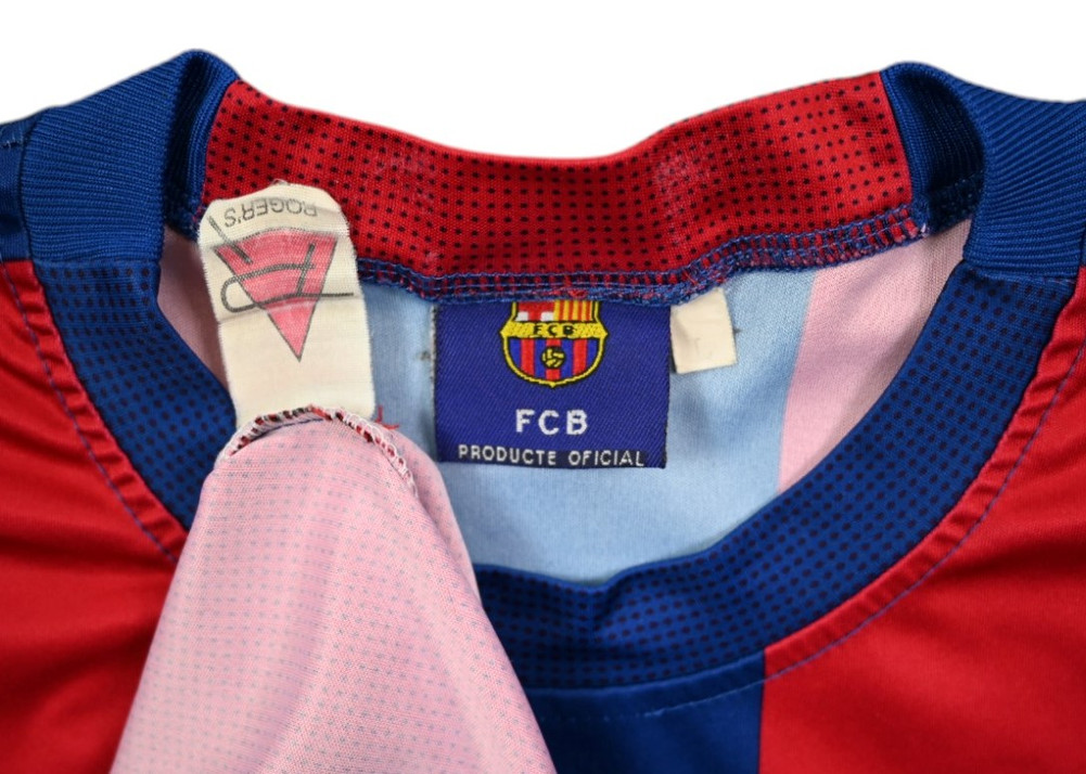 2004-05 FC BARCELONA *DECO* SHIRT L
