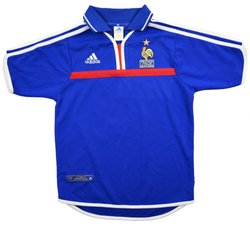 2000-02 FRANCE *ZIDANE* SHIRT XS