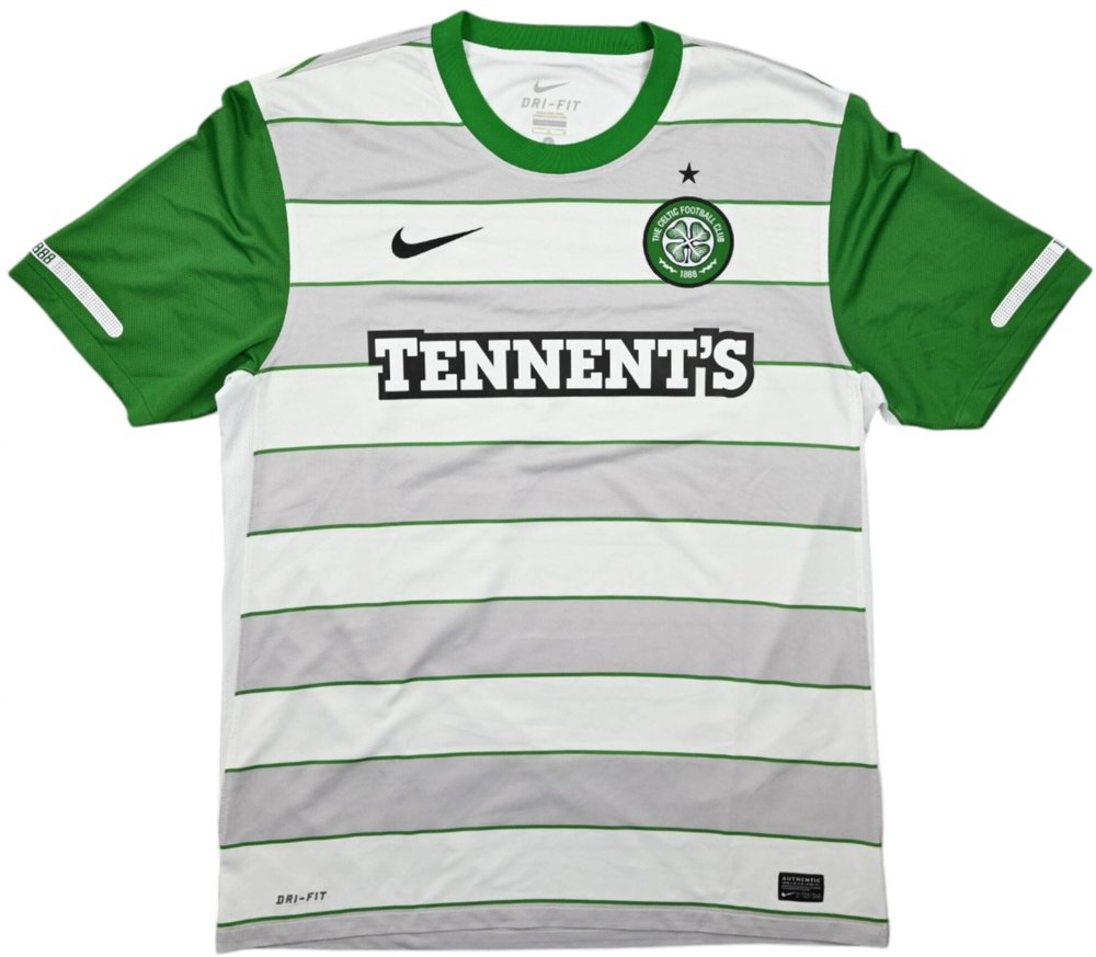 2011-12 CELTIC GLASGOW SHIRT L