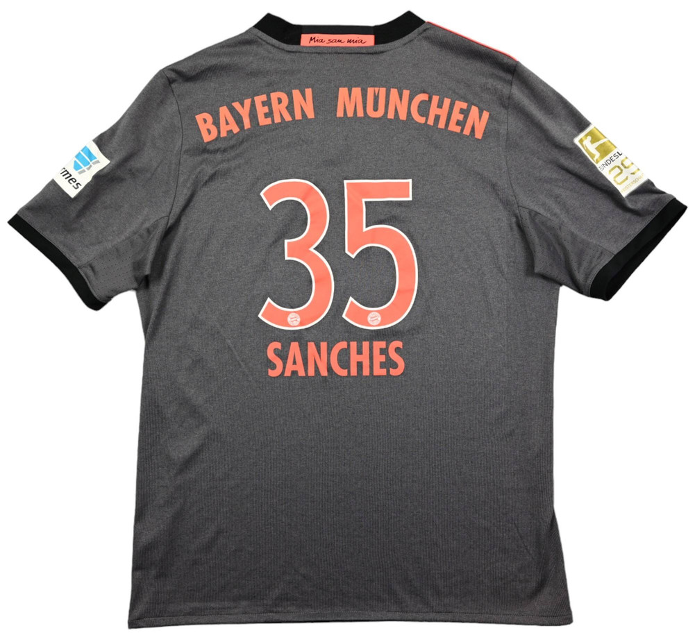 2016-17 BAYERN MUNCHEN *SANCHES* SHIRT XL. BOYS