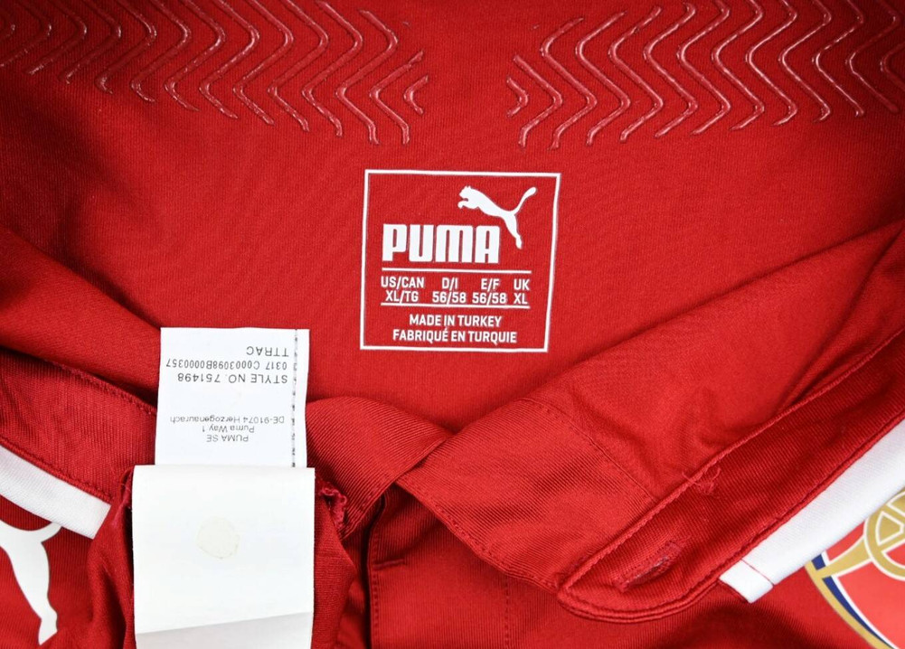 2017-18 ARSENAL LONDON PLAYER ISSUE SHIRT XL